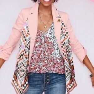 CABI #5730 Seraphina Top Cami Crazy Daisy Floral Blouse Career Size Small